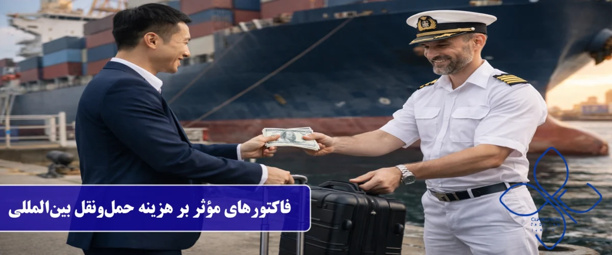 فاکتورهای مؤثر بر هزینه حملونقل بینالمللی